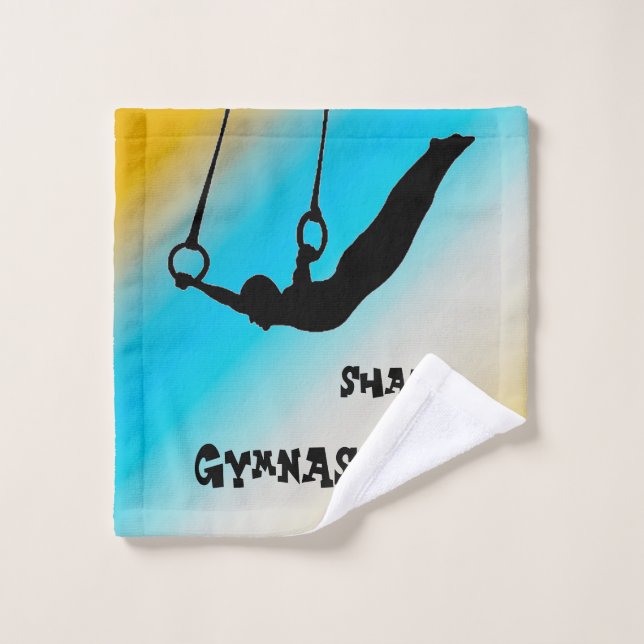 Boys Gymnastik Rings Gradient Waschlappen (Waschlappen)