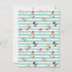 Boys Gymnastik Rings Parallel Bars Pommel Pferd Feiertagskarte