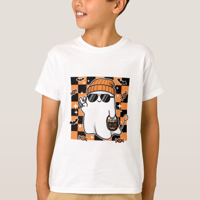 Boys Halloween T-shirt (Vorderseite)