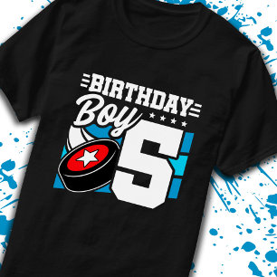 Boys Hockey Geburtstag 5. Geburtstag 5. Geburtstag T-Shirt