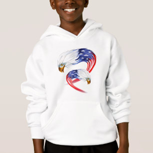 Boys Hoodie-Patriotic Hoodie