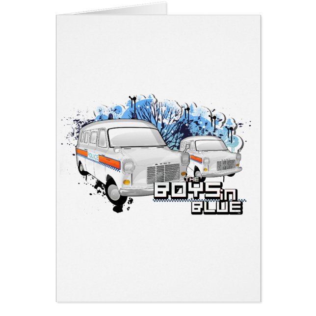 Boys in Blue - Retro Police Van 1988 (Vorne)