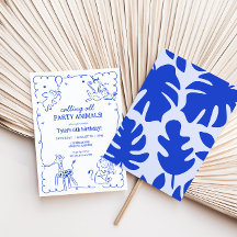 Boys Jungle Zoo Safari Tiere Geburtstag