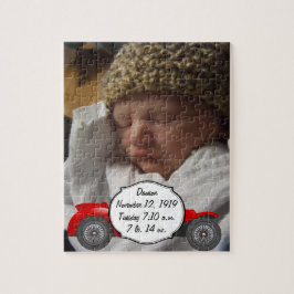 Boys Kinderzimmer Classic Car Geschenke Sweet Red  Puzzle