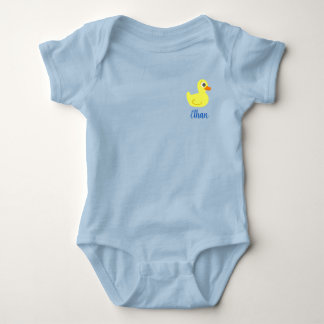 Boys Little Rubber Duck Baby Strampler