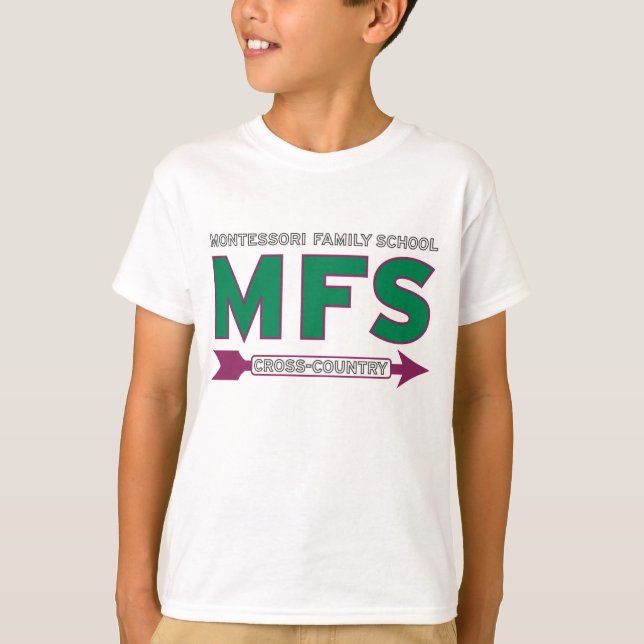 Boys MFS XCocountry Tee Shirt (Vorderseite)