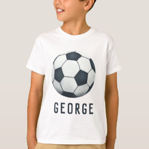 Boys Modern Blue Soccer Jersey Nummer Sports T-Shirt