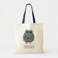 Boys Niedlich Blue Monster Alien Kids
