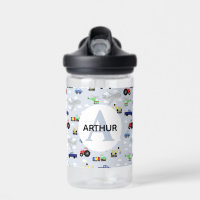 Boys Niedlich Blue Transport Train Car Kids School