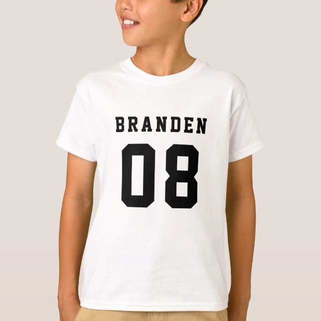 Boys Number TShirt (Vorderseite)