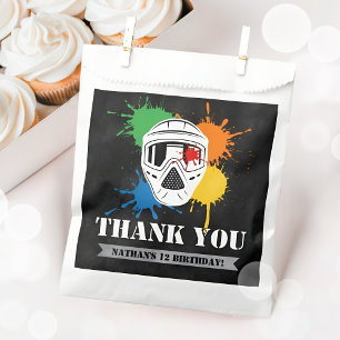 Boys Paintball farbenfrohe Geburtstagsparty Gunst Geschenktütchen