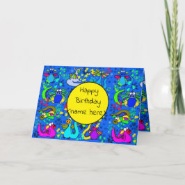 Boys Personalisiert Dragon Geburtstagskarte Karte