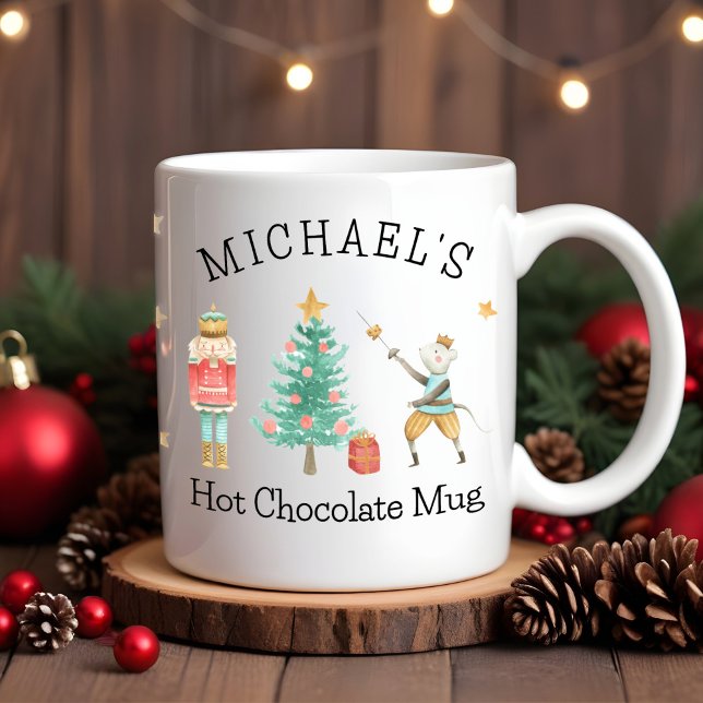 Boys Personalisierte Nutcracker Chocolate-Tasse Kaffeetasse (Von Creator hochgeladen)