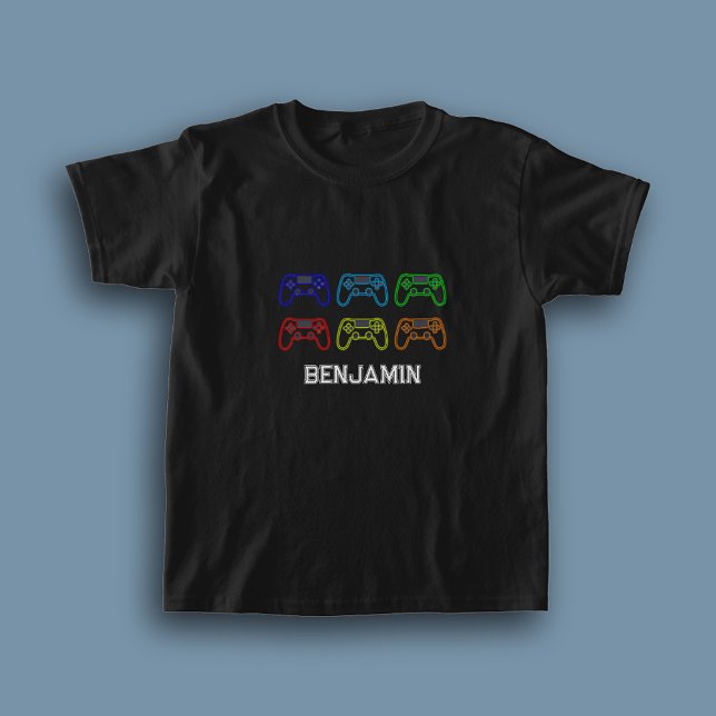 Boys Playstation Personalisierter T - Shirt (Von Creator hochgeladen)