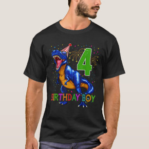 Boys Rawr I m 4 4. Geburtstag Dinosaurier Dinosaur T-Shirt