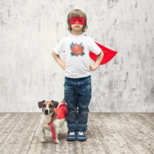 Boys' Red, White & BOOM!" 4. Juli Comic-Book  Kleinkind T-shirt