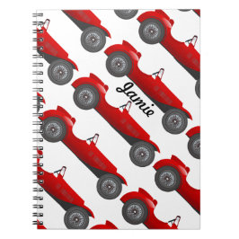 Boys Room Classic Car Geschenke Sweet Red Retro Ca Notizblock