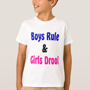 Boys Rule & Girls Drool T-Shirt