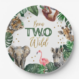 Boys Safari Two Wild Geburtstag Pappteller