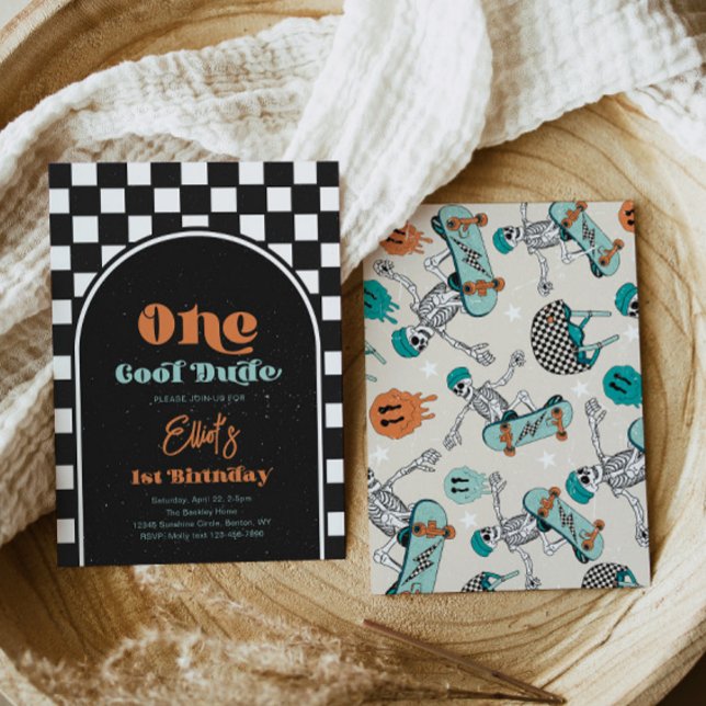 Boys Skateboarden zum Geburtstag Einladung (Von Creator hochgeladen)