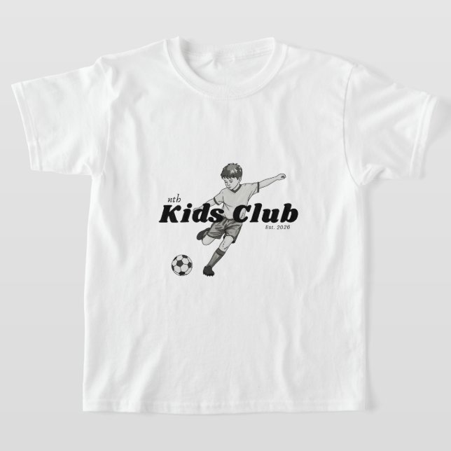 boys soccer kids club t-shirt (Ablage )