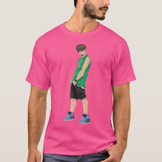 Boys spielen Basketball-Team T-Shirt