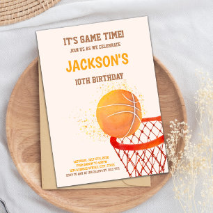 Boys Sports Party Card Einladung