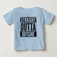 Boy's Straight Outta Daycare Funny T-Shirt