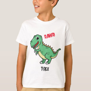 Boy's T-Rex Dinosaurier Cotton T - Shirt   Shirts 