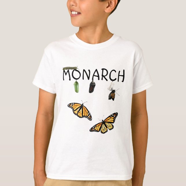 Boys T-Shirt Monarch Life Cycle (Vorderseite)