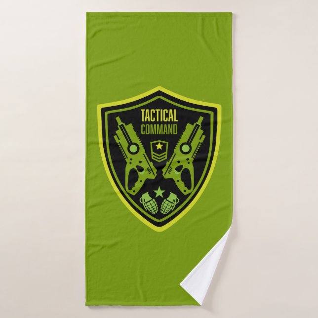 Boys Toy Dart Gun Battle Badehandtuch (Badehandtuch)