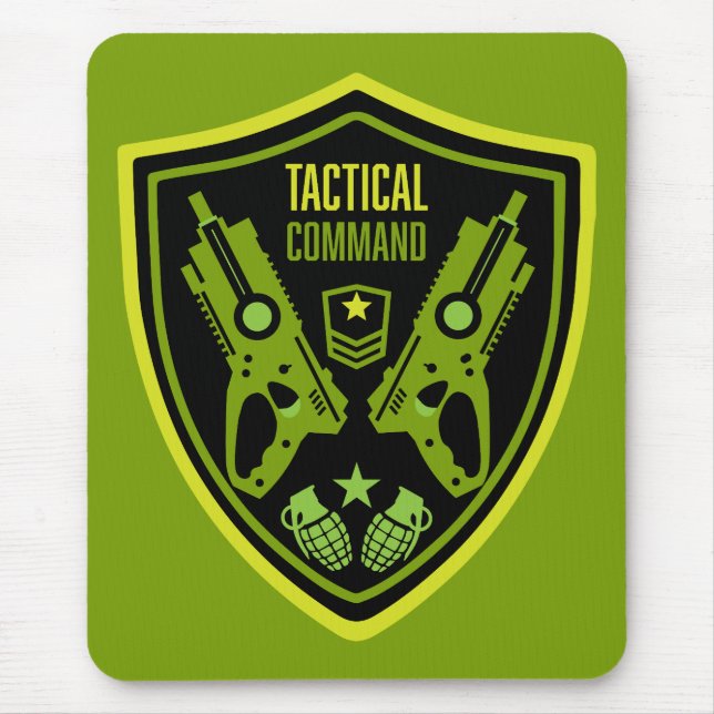 Boys Toy Dart Gun Battle Mousepad (Vorne)