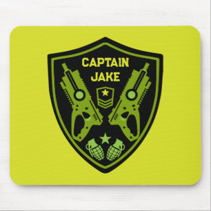 Boys Toy Dart Gun Battle Mousepad