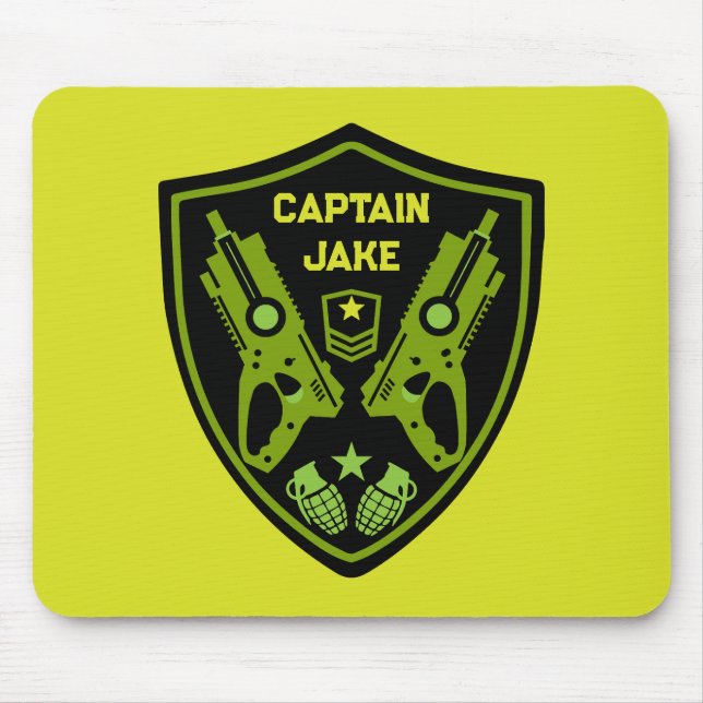 Boys Toy Dart Gun Battle Mousepad (Vorne)