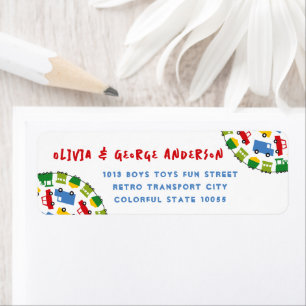 Boys Toys Transport Car Bus LKW Zugadresse