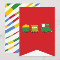 Boys Toys Transport Happy Birthday Party Banner