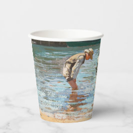 Boys Wading (1873) von Winslow Homer Pappbecher