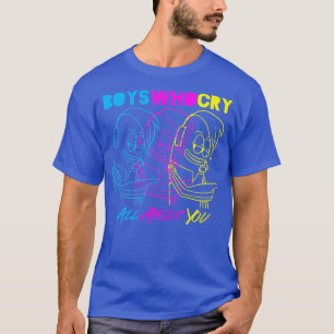Boys Who Cry Cyan Magenta Yellow T-Shirt
