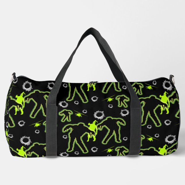 Boys Zombie School Duffle Bag (Vorderseite)