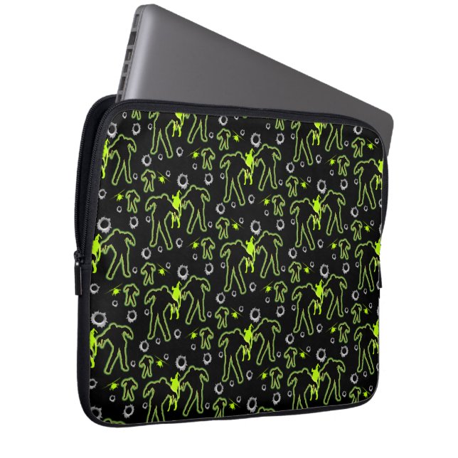 Boys Zombie School Laptopschutzhülle (Vorne Rechts)