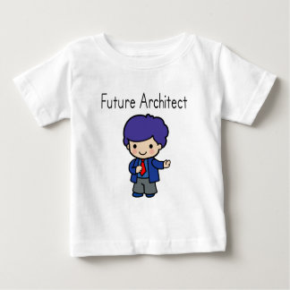 Boys zukunftsorientierter Architekt Baby T-shirt