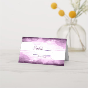 Boysenberry Lila Aquarell Tisch Nummer Sitzordnung Platzkarte