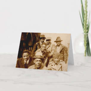 Boyz der 1930er Jahre von der Haube RPPC Karte