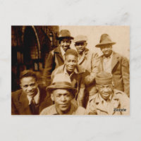 Boyz der 1930er Jahre von der Haube RPPC