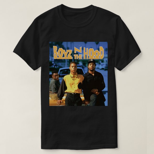 Boyz N Der klassische Hood-T - Shirt (Design vorne)