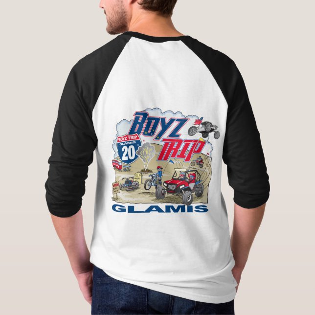 Boyz Trip Baseball T-Shirt 2020 (Rückseite)