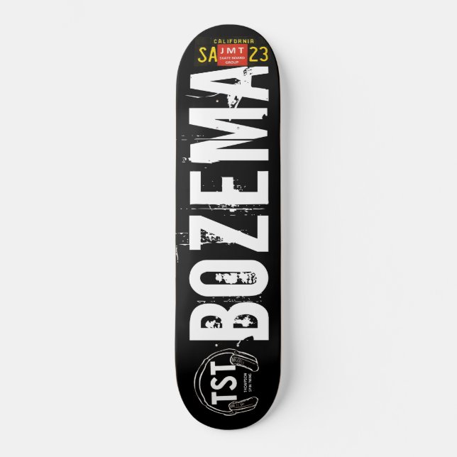 BOZEMA SKATEBOARD JMT USA Skateboard (Vorderseite)
