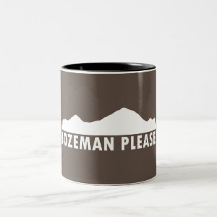 Bozeman Bitte Zweifarbige Tasse