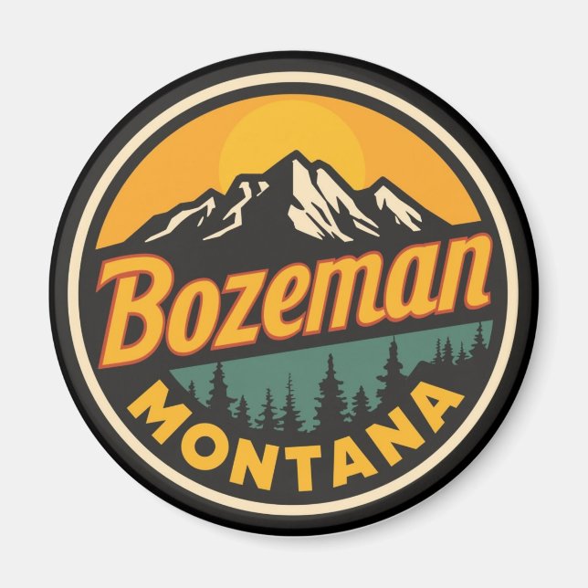 Bozeman, Montana Magnet (Vorne)