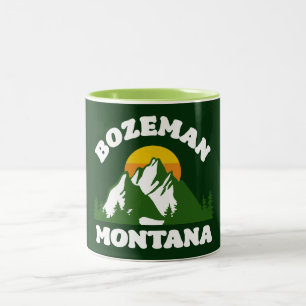 Bozeman, Montana Zweifarbige Tasse